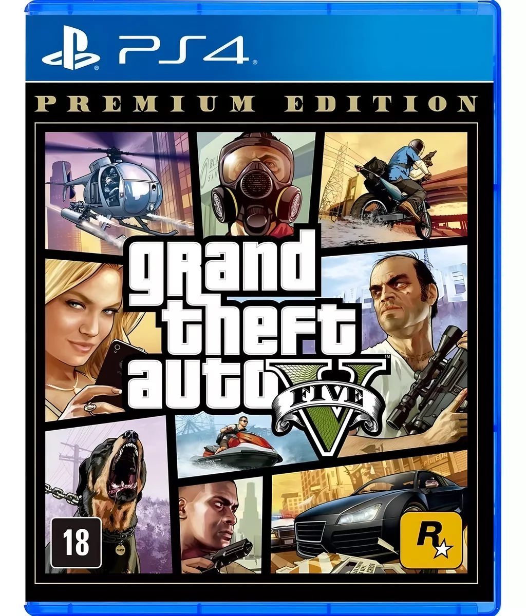 Imagem Grand Theft Auto V Premium Edition - PS4