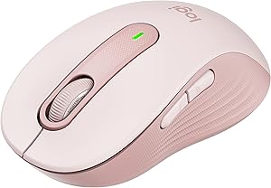 Imagem Mouse Sem Fio Logitech Signature M650 - Rose
