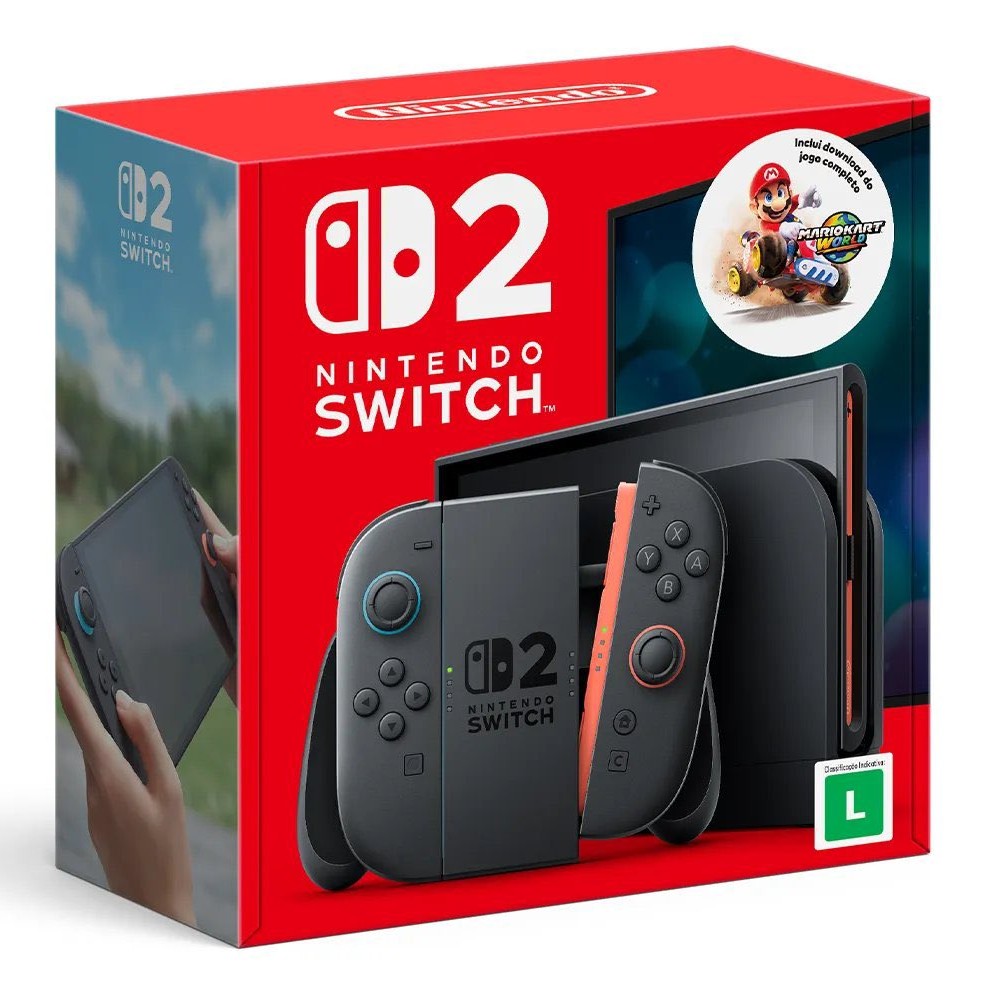 Imagem (Pré-venda) Console Nintendo Switch 2 + Mario Kart World