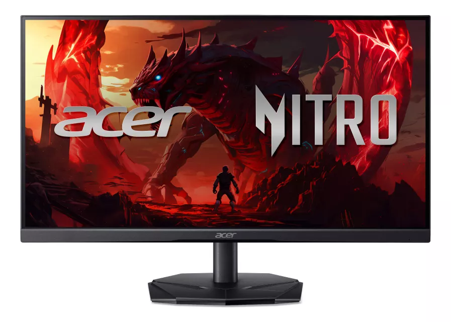 Imagem Monitor Acer Nitro 23.8” Full HD LED VA 180 Hz 0.5ms HDMI AMD FreeSync Premium KG241Y