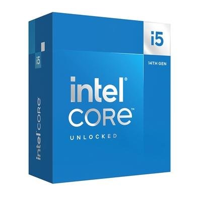 Imagem Processador Intel Core i5-14600KF, 14ª Geração, 5.3 GHz Max Turbo, Cache 24MB, 14 Núcleos, 20 Threads, LGA1700 