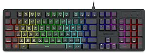 Imagem Teclado Membrana Gamer Redragon Netherbane Preto RGB K521-RGB
