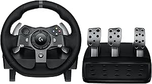 Imagem Volante Logitech G920 Driving Force e Pedais com Force Feedback para Xbox Series X|S, Xbox One, PC, Mac