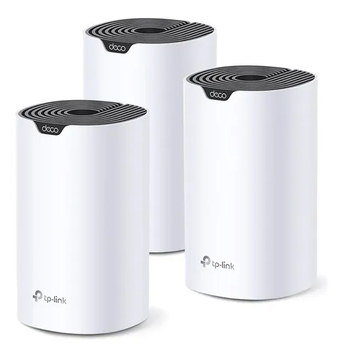 Imagem Kit Roteador Wi-Fi Mesh Dual Band TP-Link Deco S7 AC1900 – Branco