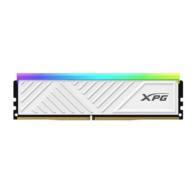 Imagem Memória RAM XPG Spectrix D35G, RGB, 16GB, 3200MHz, DDR4, CL16, Branco