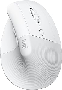 Imagem Mouse Sem Fio Ergonômico Logitech Lift Vertical, Bluetooth/USB Logi Bolt – Branco