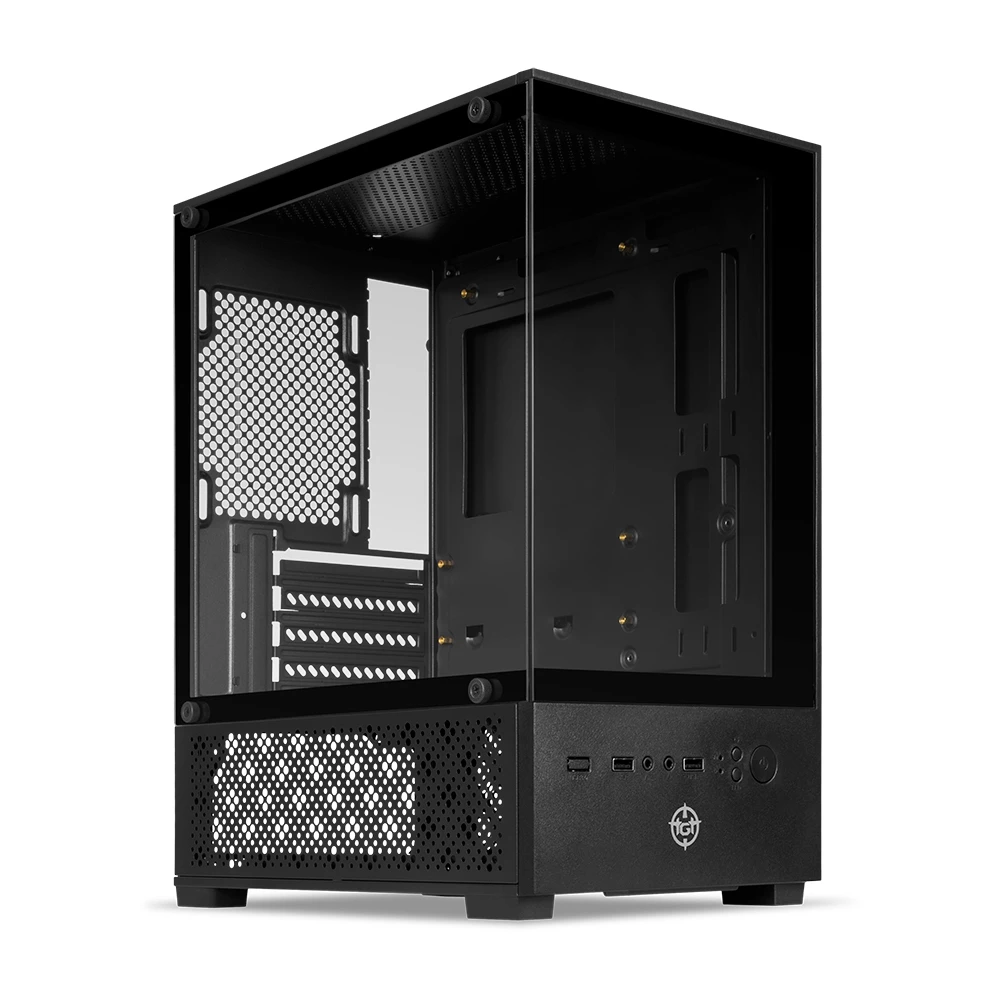 Imagem Gabinete Gamer TGT Legion, Mid-Tower, Lateral de Vidro, Preto