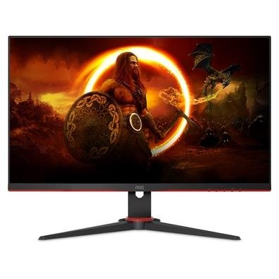 Imagem Monitor Gamer AOC 23.8" Full HD, 100Hz, 1ms, IPS, DisplayPort e HDMI, Adaptive-Sync - 24G2E1