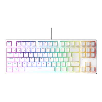 Imagem Teclado Mecânico Gamer Husky Sled, TKL, Branco, ABNT2, RGB, Switch Red Gateron G Pro