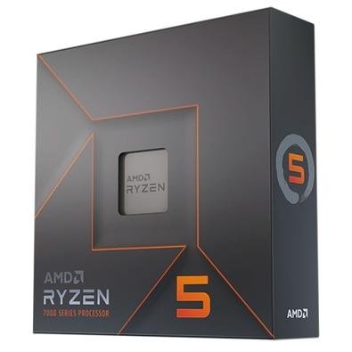 Imagem Processador AMD Ryzen 5 7600X, 5.3GHz  Max Turbo, Cache 38MB, AM5, 6 Núcleos, Vídeo Integrado