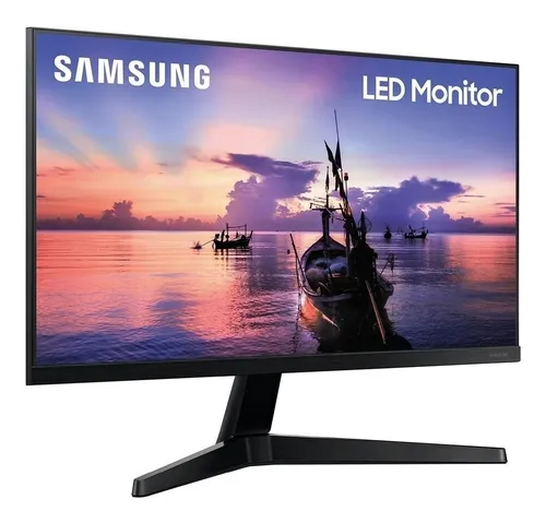 Imagem Monitor Gamer Samsung 27" Full HD 75Hz – HDMI, VGA, FreeSync, Preto