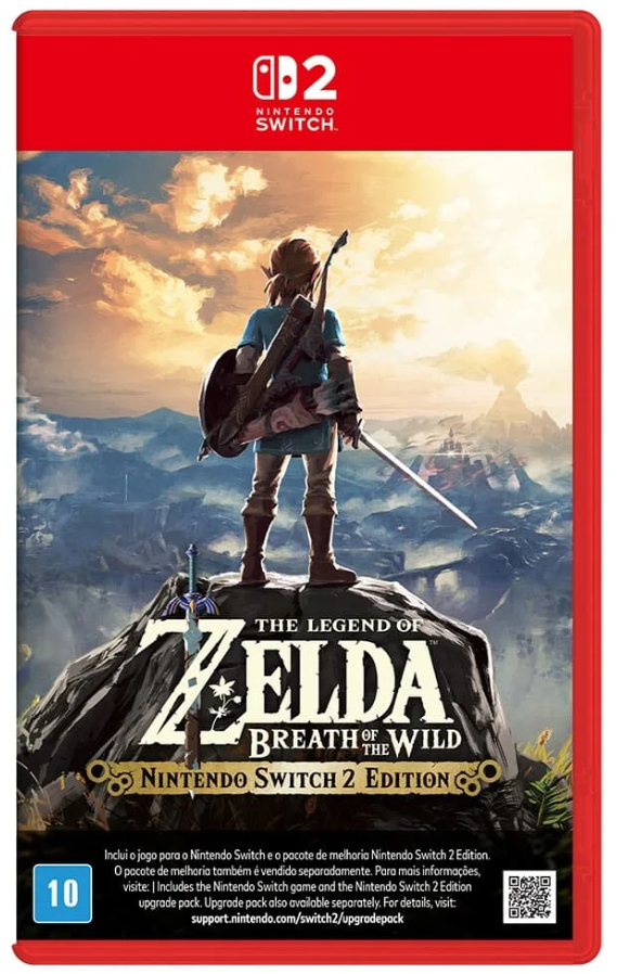 Imagem (Pré-venda) The Legend of Zelda : Breath of the Wild - Nintendo Switch 2 Edition