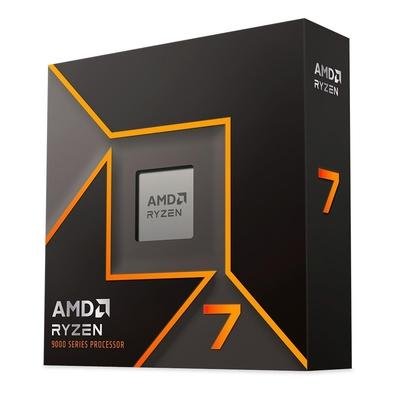 Imagem Processador AMD Ryzen 7 9700X, 3.8 GHz (5.5 GHz), Cache 32 MB, 8 Núcleos, 16 Threads, AM5
