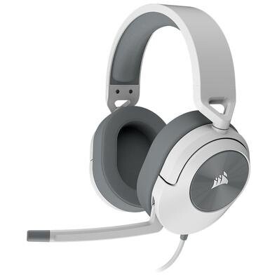 Imagem Headset Gamer Corsair HS55 USB/P2 Surround 7.1 Drivers 50mm Branco - CA-9011266-NA