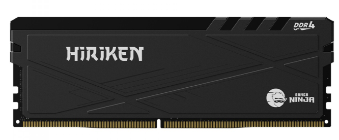 Imagem Memória DDR4 Gamer Ninja Hiriken, 8GB, 3200MHz, Preto