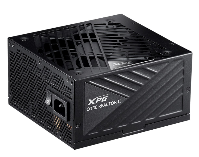 Imagem Fonte XPG CORE REACTOR II, 850W, 80 Plus Gold, ATX 3.0, Full Modular, PFC Ativo, COREREACTORII850G-BKCBR