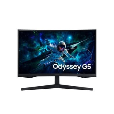 Imagem Monitor Gamer Curvo Samsung Odyssey G5, 27"" QHD, 165Hz, 1ms, HDR10, Freesync, HDMI e DP