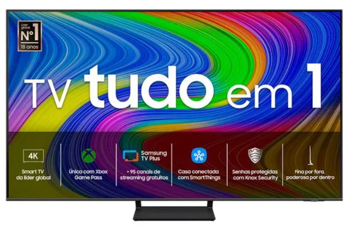 Imagem Smart TV Samsung 55" QLED 4K Q65D 