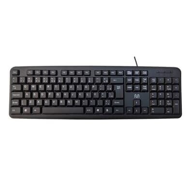 Imagem Teclado Slim Multi USB ABNT2 Resistente Água Preto - TC065