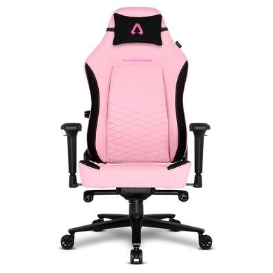 Imagem Cadeira Gamer Alpha Gamer Alegra Fabric até 150kg - Rosa