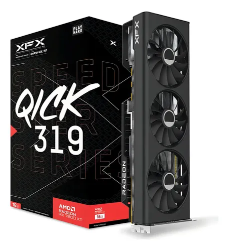 Imagem Placa de Video XFX Radeon Rx 7800 XT 16GB GDDR6 256 Bit