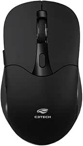 Imagem  Mouse C3Tech Bluetooth 1600 DPI M-BT60WH  - Preto