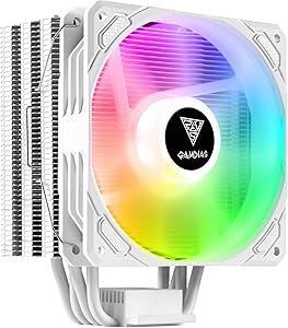 Imagem Cooler Gamdias Boreas E1-410 RGB 120mm – Branco