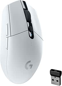Imagem Mouse Gamer Sem Fio Logitech G305 LIGHTSPEED 12.000 DPI – Branco