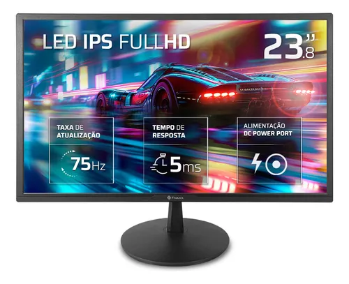 Imagem Monitor Fmaxx 23,8" IPS com HDMI - Preto