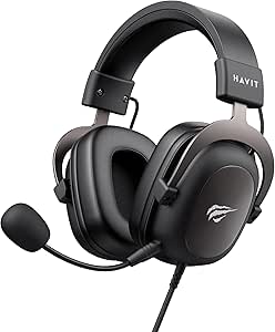 Imagem Headset Gamer Havit HV-H2002d compatível com XBOX, PS4, PS5 e PC - Preto
