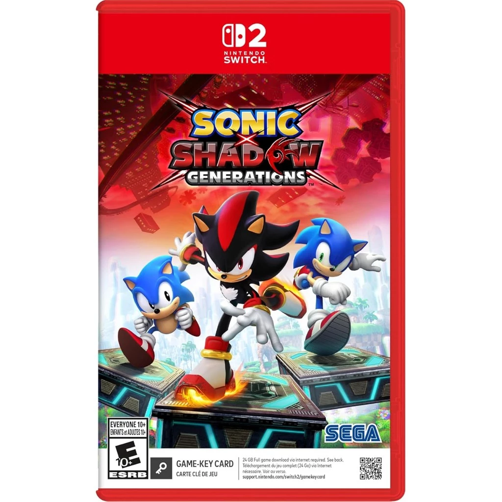 Imagem (Pré-venda) Sonic X Shadow Generations - Nintendo Switch 2