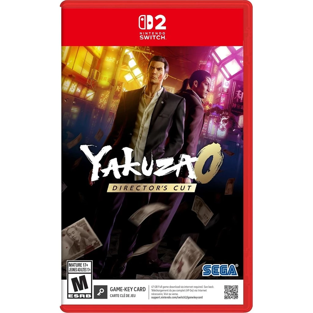 Imagem (Pré-venda) Yakuza 0 Directors Cut - Nintendo Switch 2