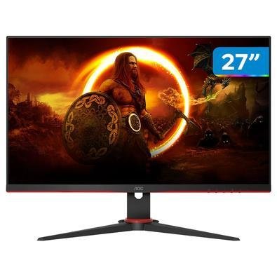 Imagem Monitor Gamer AOC27G2E1 27" FULL HD IPS 100Hz 1ms, HDMI, DisplayPort