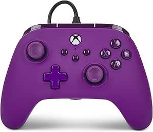 Imagem Controle com fio PowerA para Xbox - Roxo