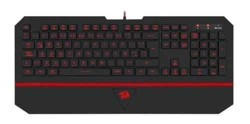Imagem Teclado Gamer Redragon Karura - ABNT2 - Preto e Vermelho