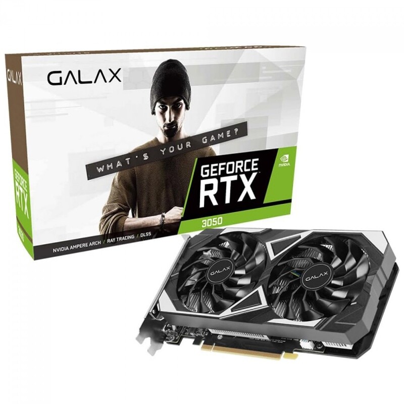 Imagem Placa de Vídeo Galax NVIDIA GeForce RTX 3050 EX 6GB GDDR6 DLSS Ray Tracing 35NRLDHP9ODV