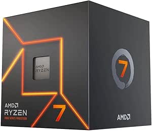 Imagem Processador AMD Ryzen 7 7700 - 3.8GHz (Turbo 5.3GHz), 40MB Cache, AM5, 100-100000592BOX