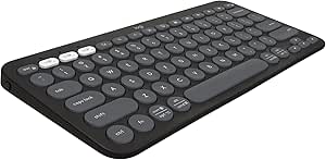 Imagem Teclado sem fio Logitech Pebble Keys 2 K380s - Grafite