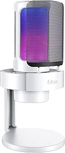 Imagem Microfone FIFINE A8 USB - Branco
