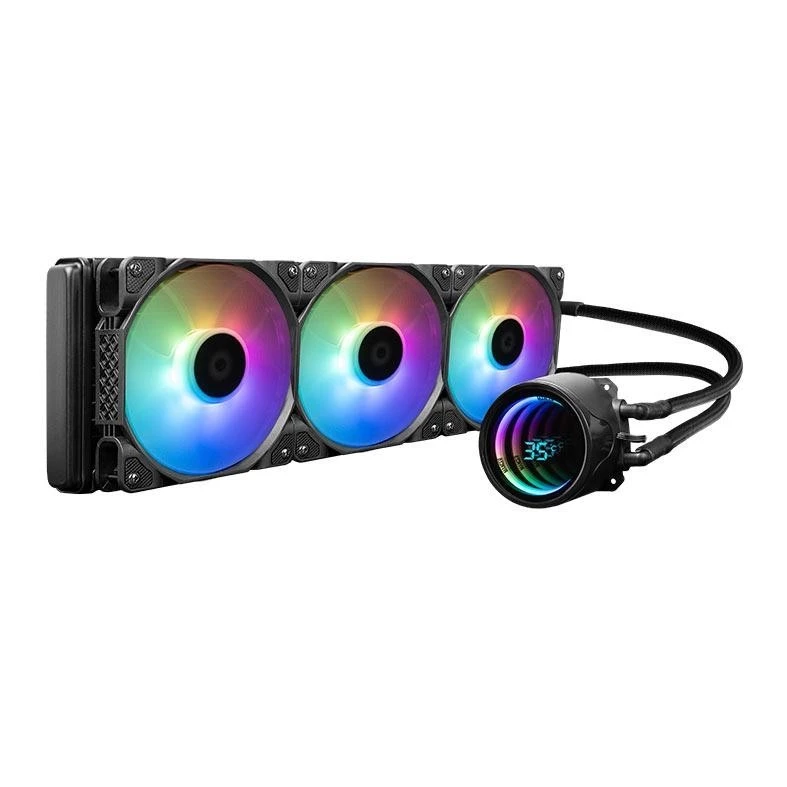 Imagem Water Cooler Mancer Mystic G1, ARGB, 360mm, Preto, MCR-MTC360-BK01