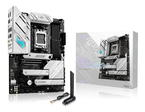 Imagem Placa-Mãe ASUS ROG Strix B650-A Gaming Wi-Fi DDR5 AM5 ATX