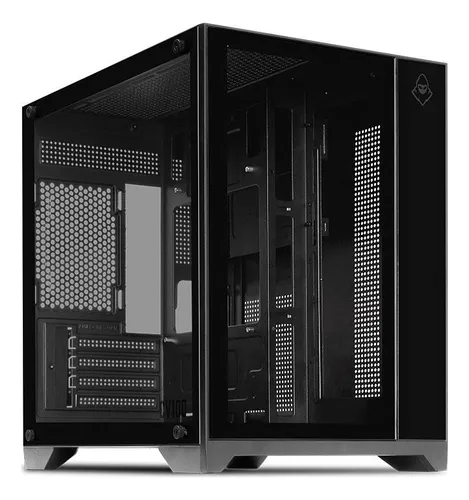 Imagem Gabinete Gamer Mancer CV100 Mid-Tower com Lateral de Vidro - Preto
