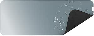 Imagem Mouse Pad Desk Geonav OFDP01GR 80x30cm - Tecido Sintético Impermeável e Antiderrapante - Cinza