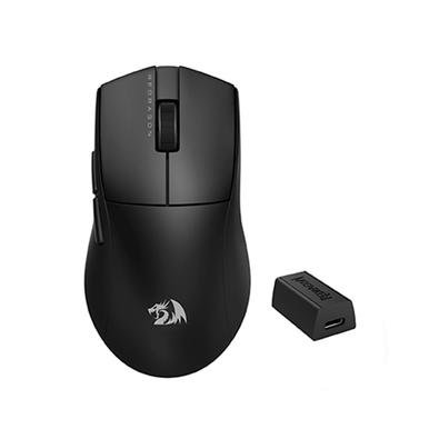 Imagem Mouse Gamer Sem Fio Redragon King 4K Pro, Wireless, 26000 DPI, 7 Botões, Preto