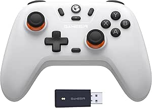 Imagem Controle Sem Fio GameSir Nova Lite - Branco
