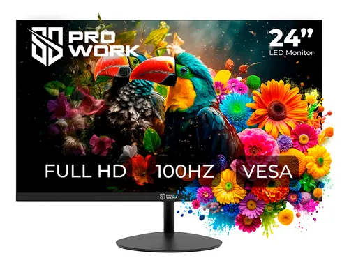 Imagem Monitor Gamer Safe Prowork MO024 23,8" Full HD 100Hz HDMI/VGA - Preto