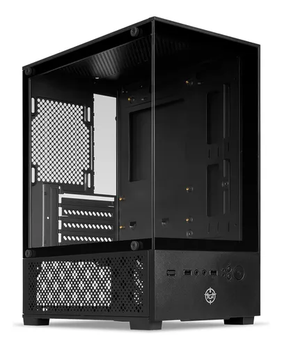 Imagem Gabinete Gamer TGT Legion Mini-Tower com Lateral de Vidro - Preto