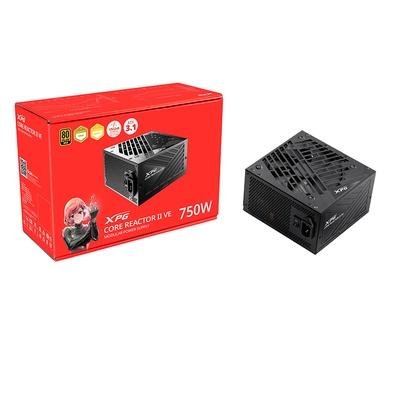 Imagem Fonte XPG Core Reactor II VE, 750W, 80 Plus Gold, Modular, PFC Ativo