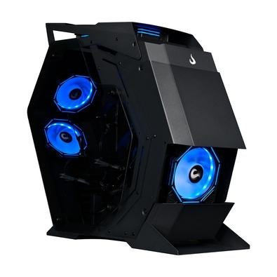 Imagem Gabinete Gamer Rise Mode Z4, Mid Tower, ATX, Lateral em Vidro Temperado, Preto