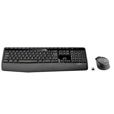 Imagem Combo Teclado e Mouse sem fio Logitech MK345 com Teclado com Apoio e Mouse Destro
